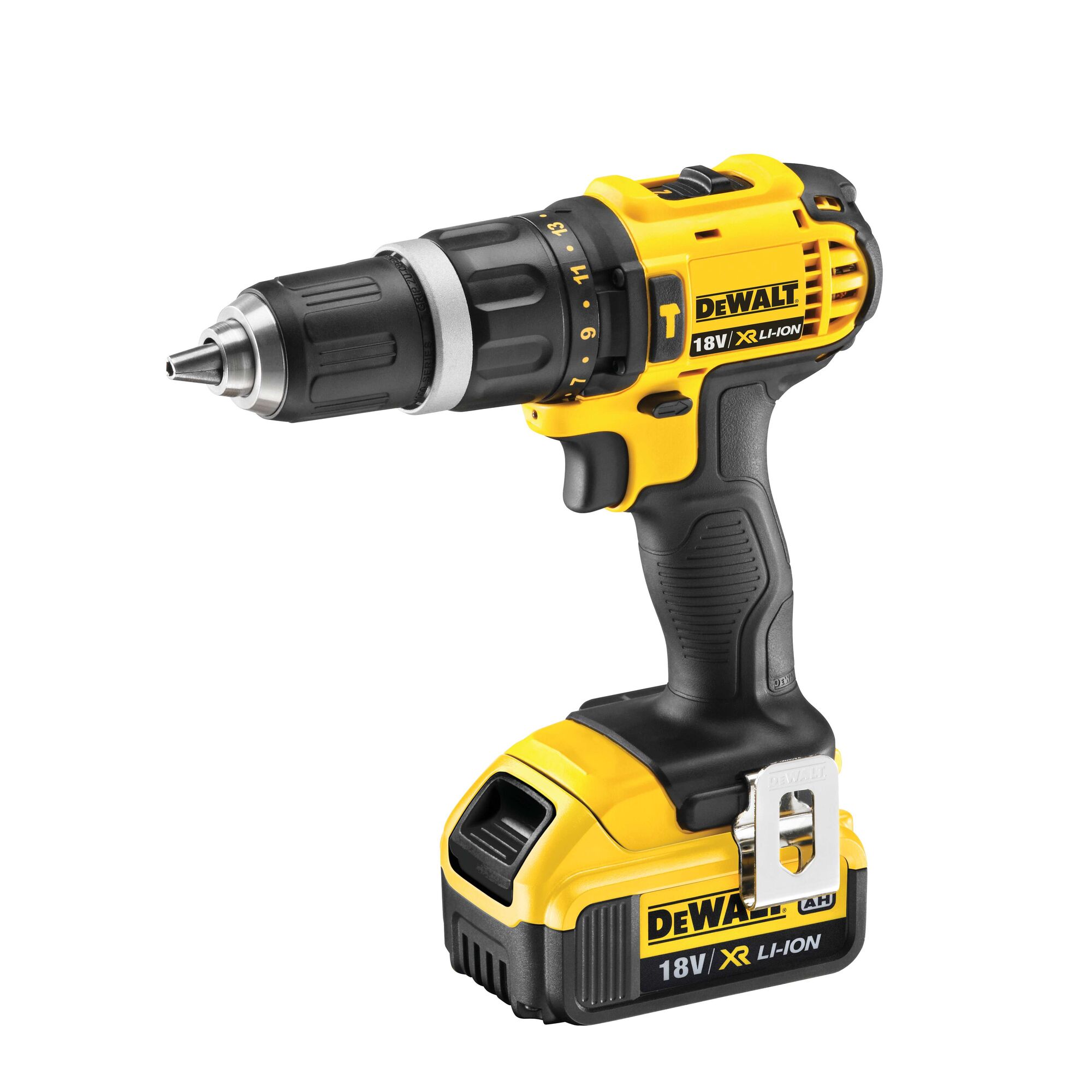 18V XR Hammer Drill Driver 2 X 4Ah DEWALT