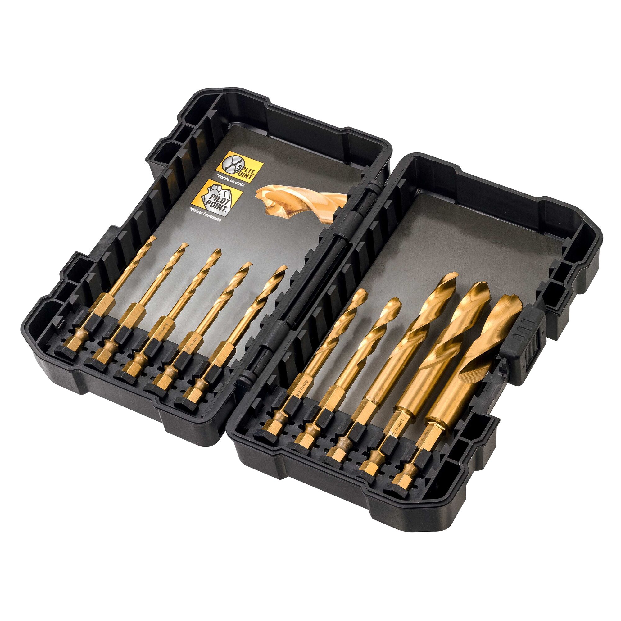 Titanium 10 Piece Impact Set DEWALT