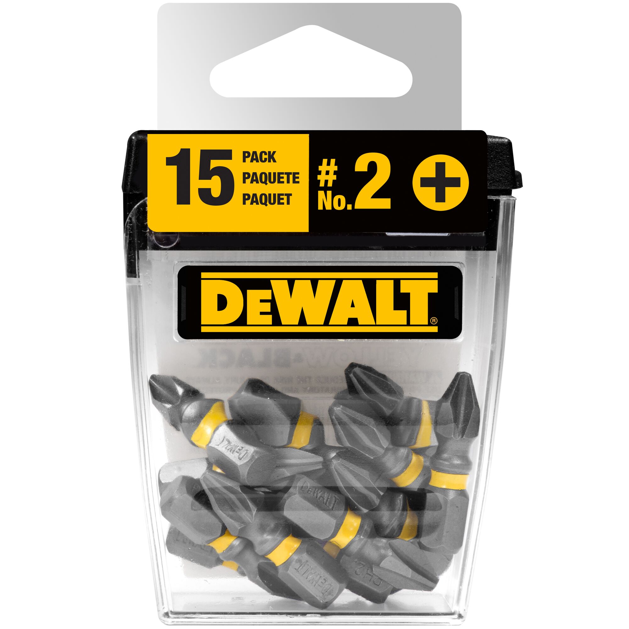 MAX IMPACT 25MM PH2 INSERT BIT 15 PACK DEWALT