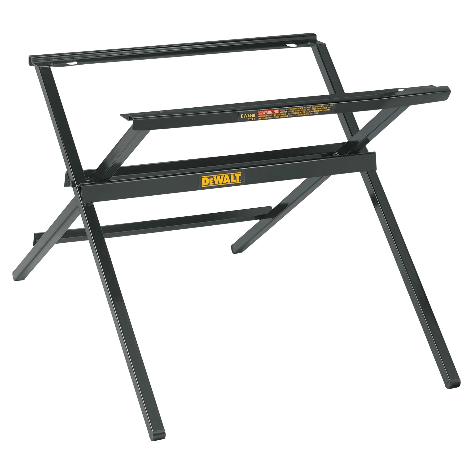 Image of DeWalt DWE74912 Scissor Table Saw Stand