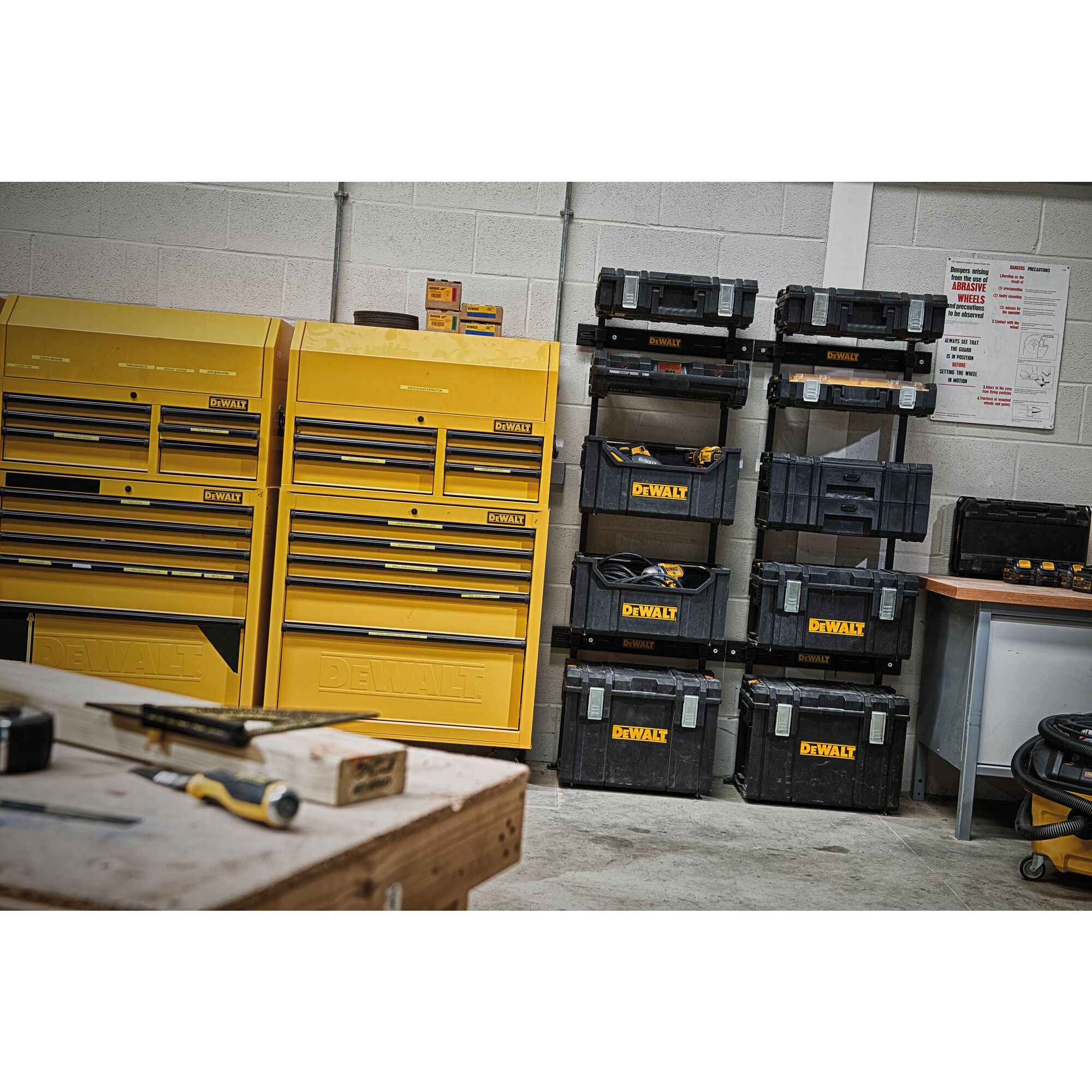 Diy dewalt tough shop system rack